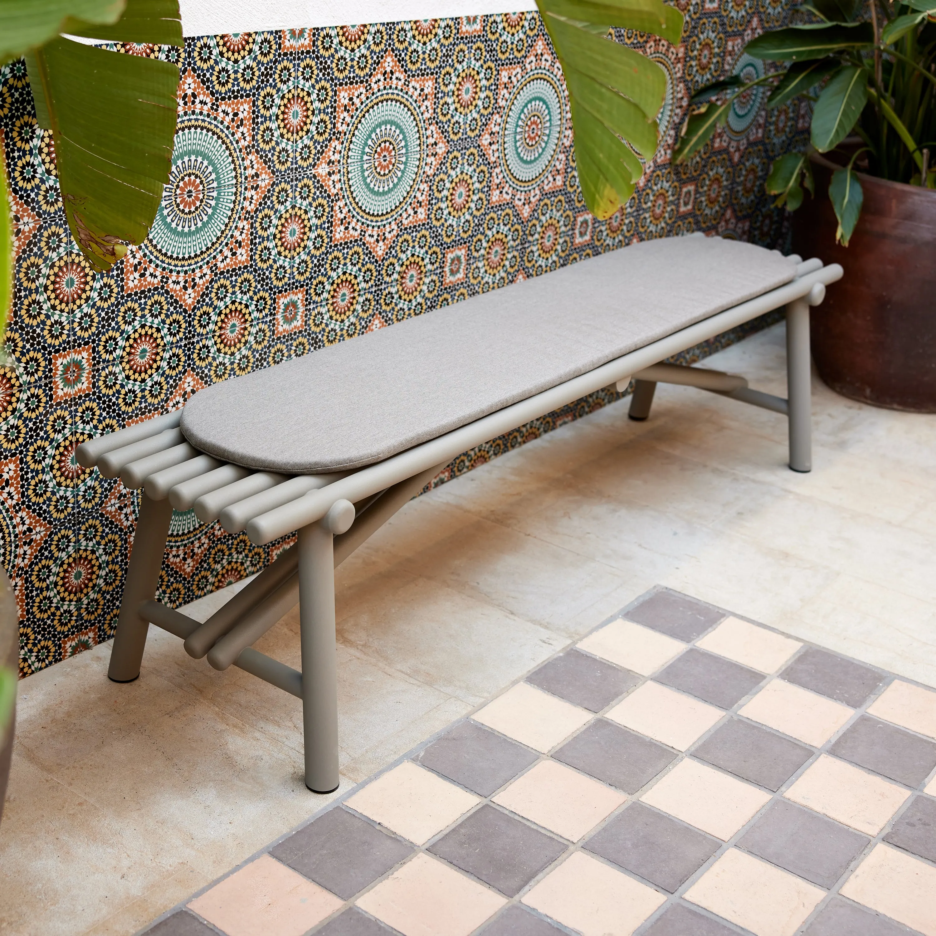 Sticks Outdoor Bench