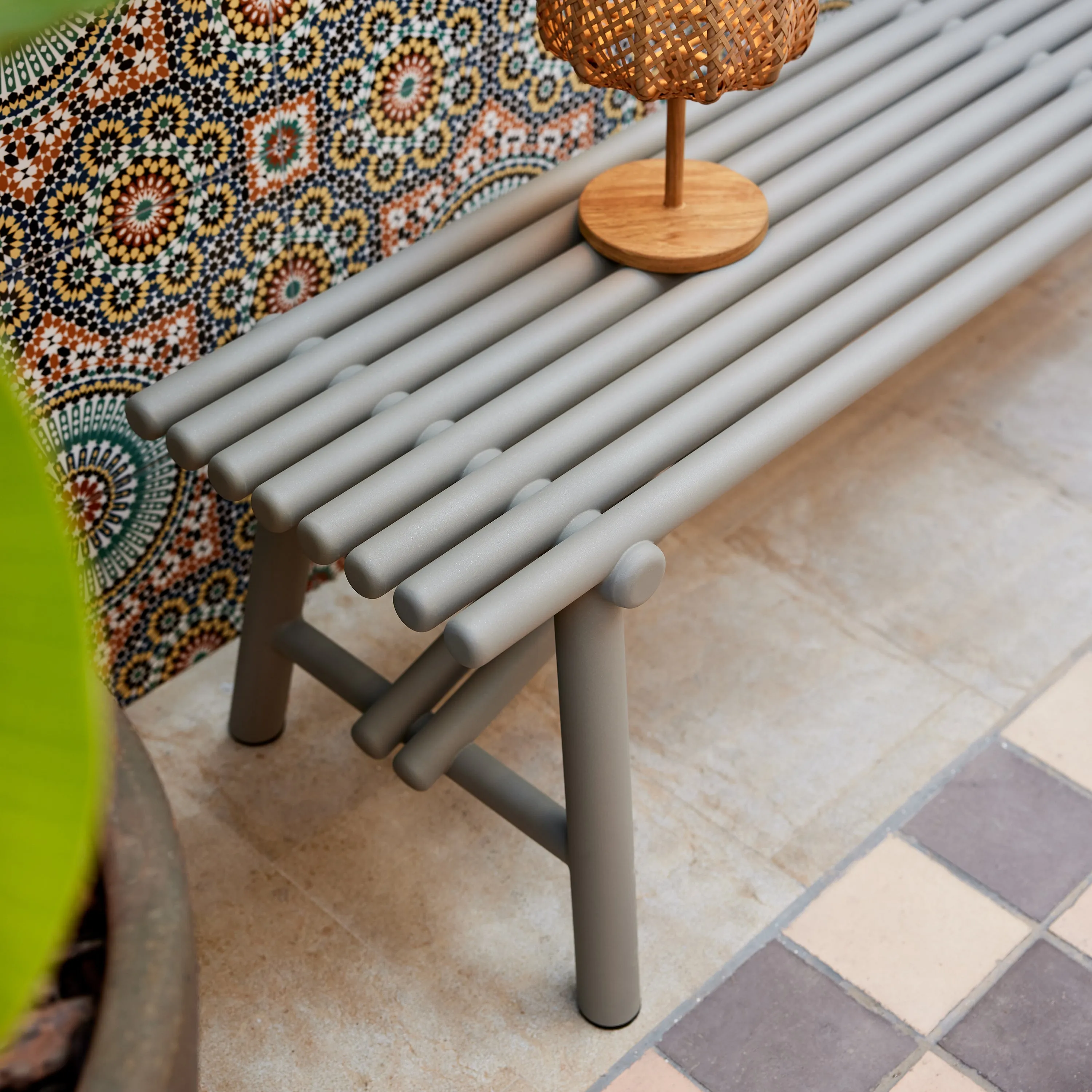 Sticks Outdoor Bench