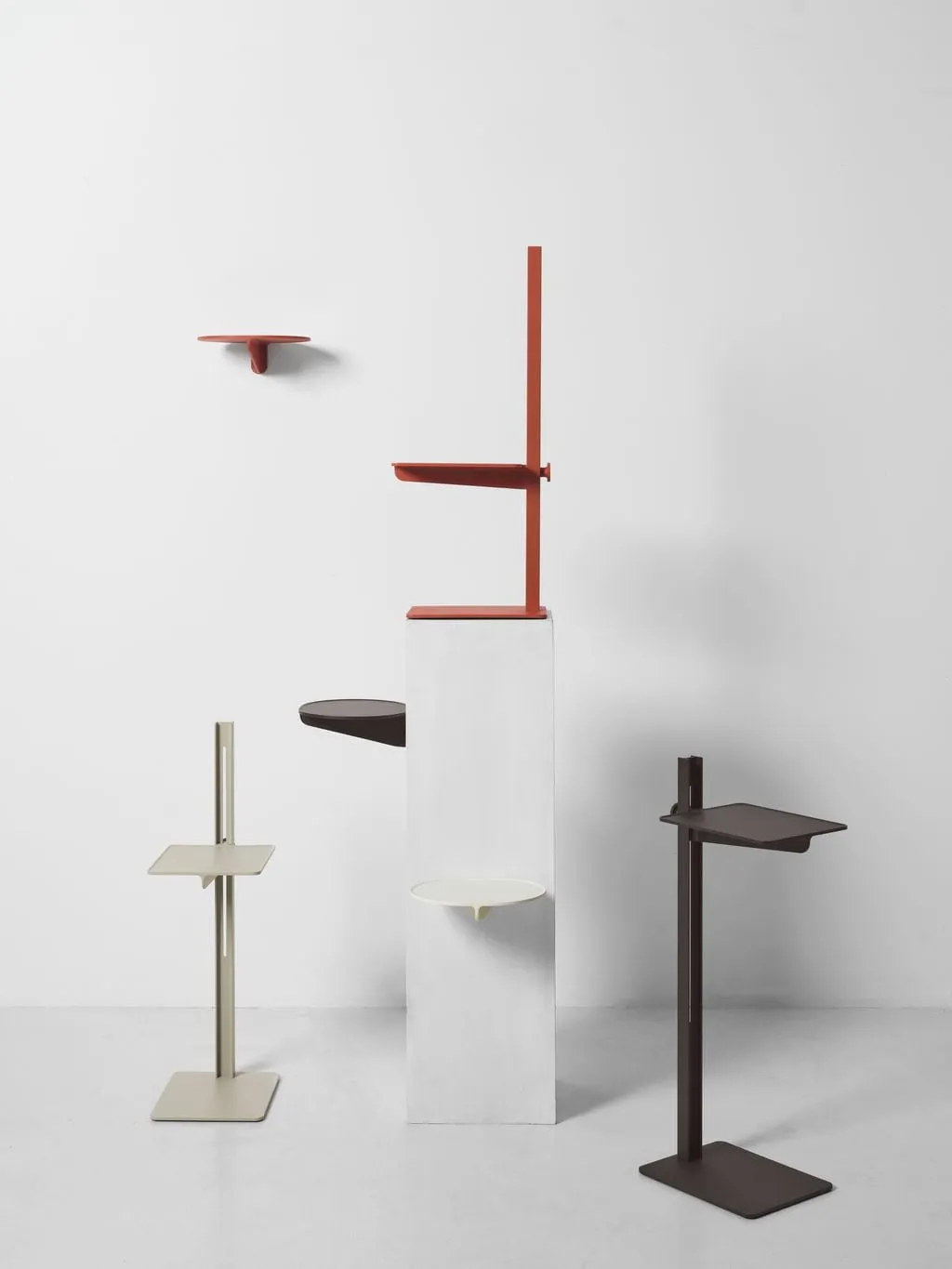 String Furniture Museum Side Table, Beige