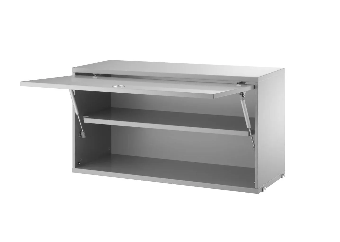 String Furniture String System Cabinet Element With Hinged Door, Ash