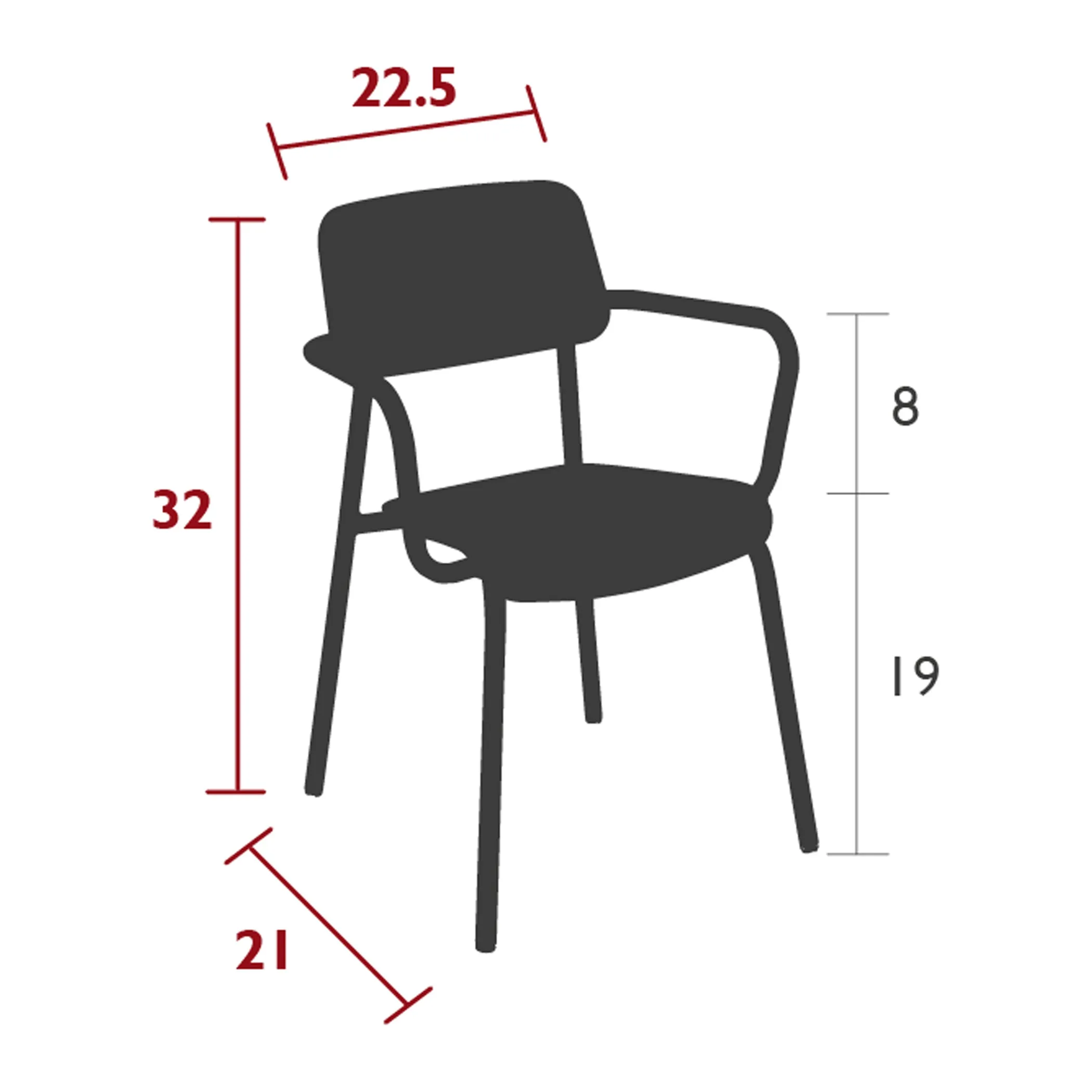 Studie Armchair (Set of 2)