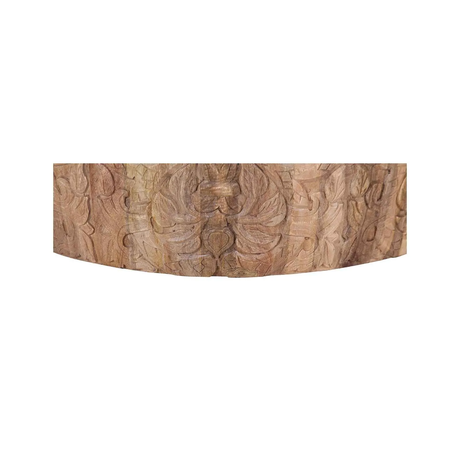 Table basse ronde sculpte | Offres Mango M&M