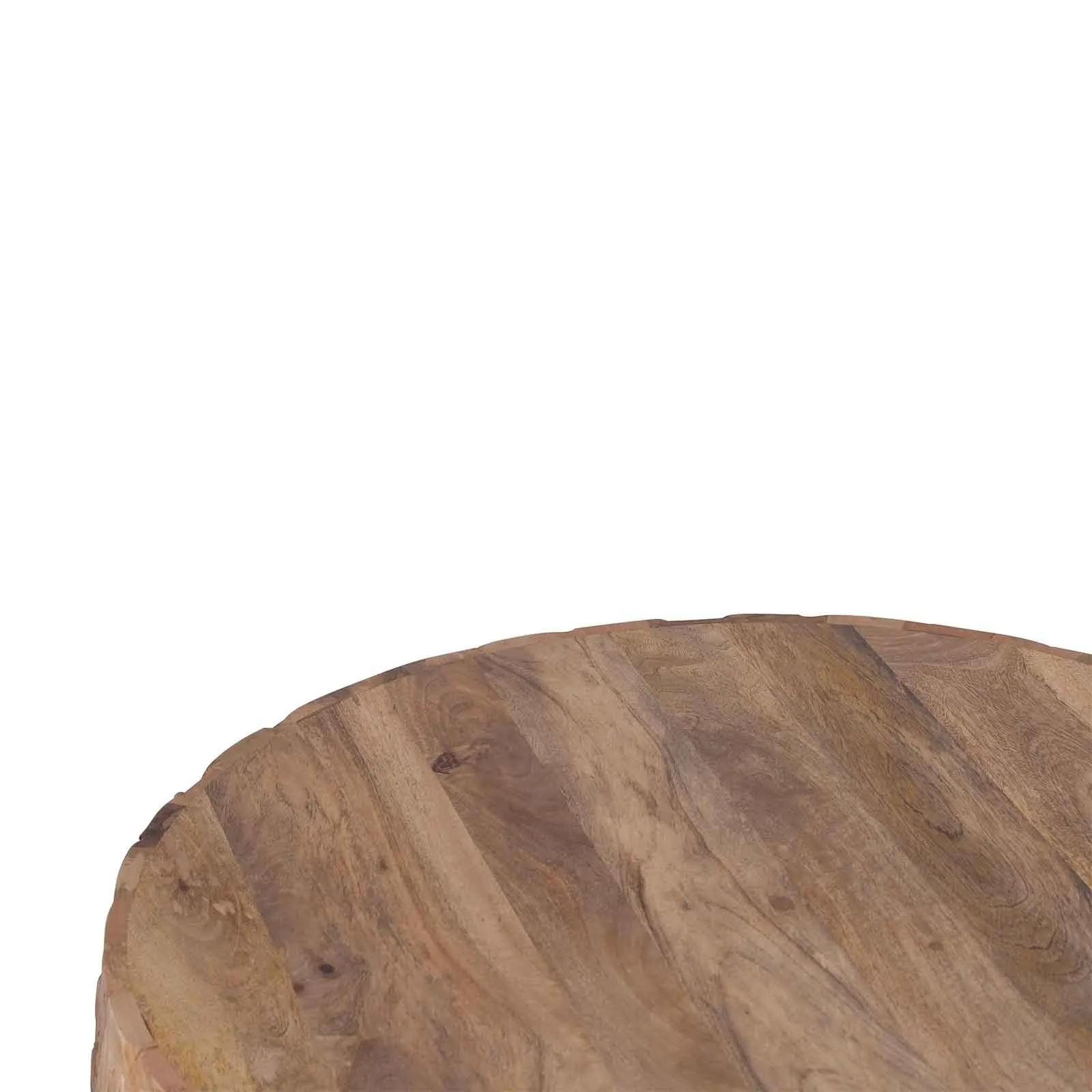Table basse ronde sculpte | Offres Mango M&M
