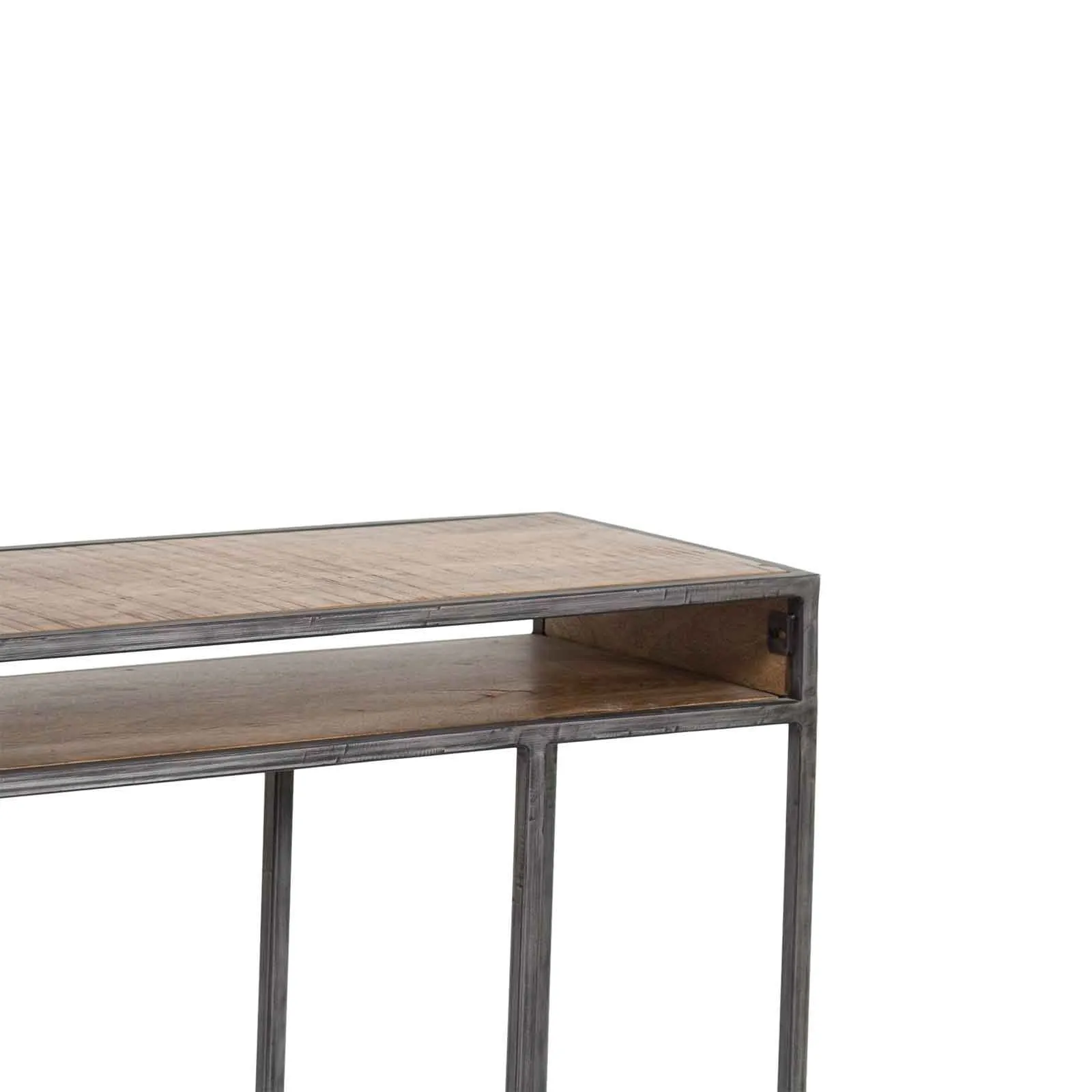 Table d'appoint en bois et mtal | Mango Stockholm