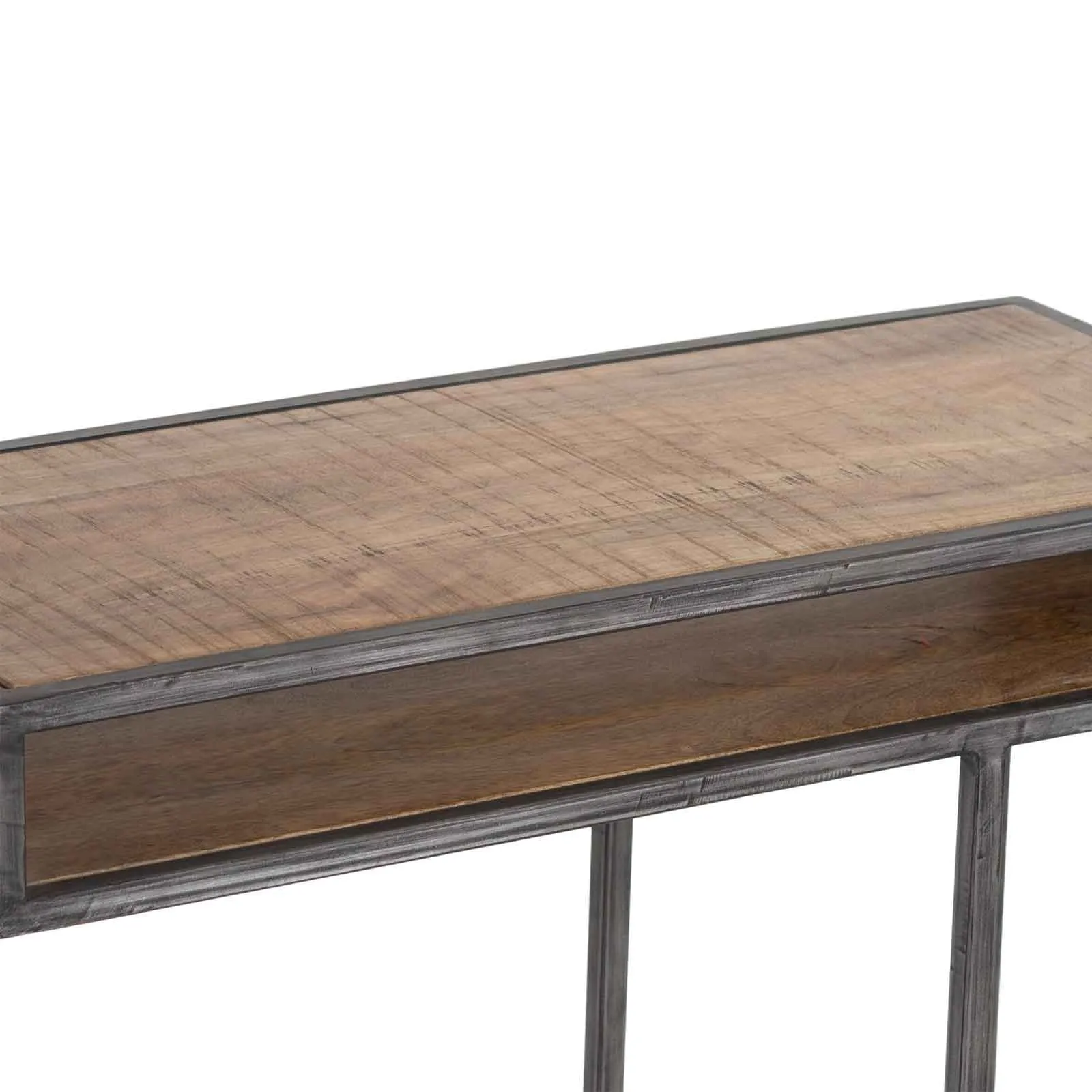 Table d'appoint en bois et mtal | Mango Stockholm