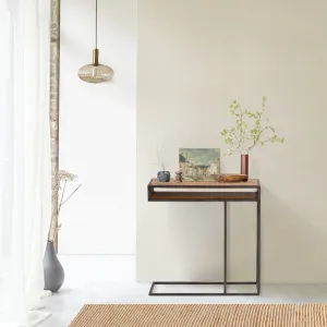 Table d'appoint en bois et mtal | Mango Stockholm