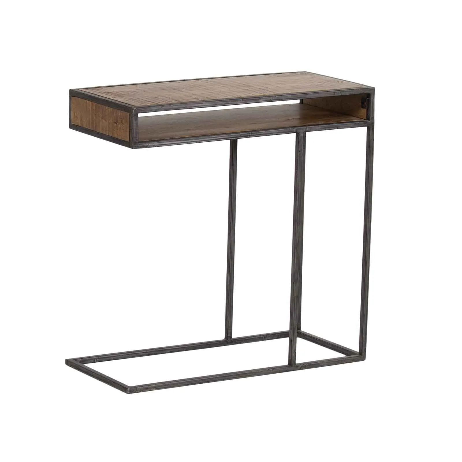 Table d'appoint en bois et mtal | Mango Stockholm