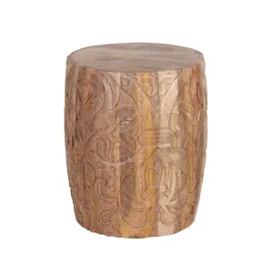Table d'appoint sculpte | Mango Marudai