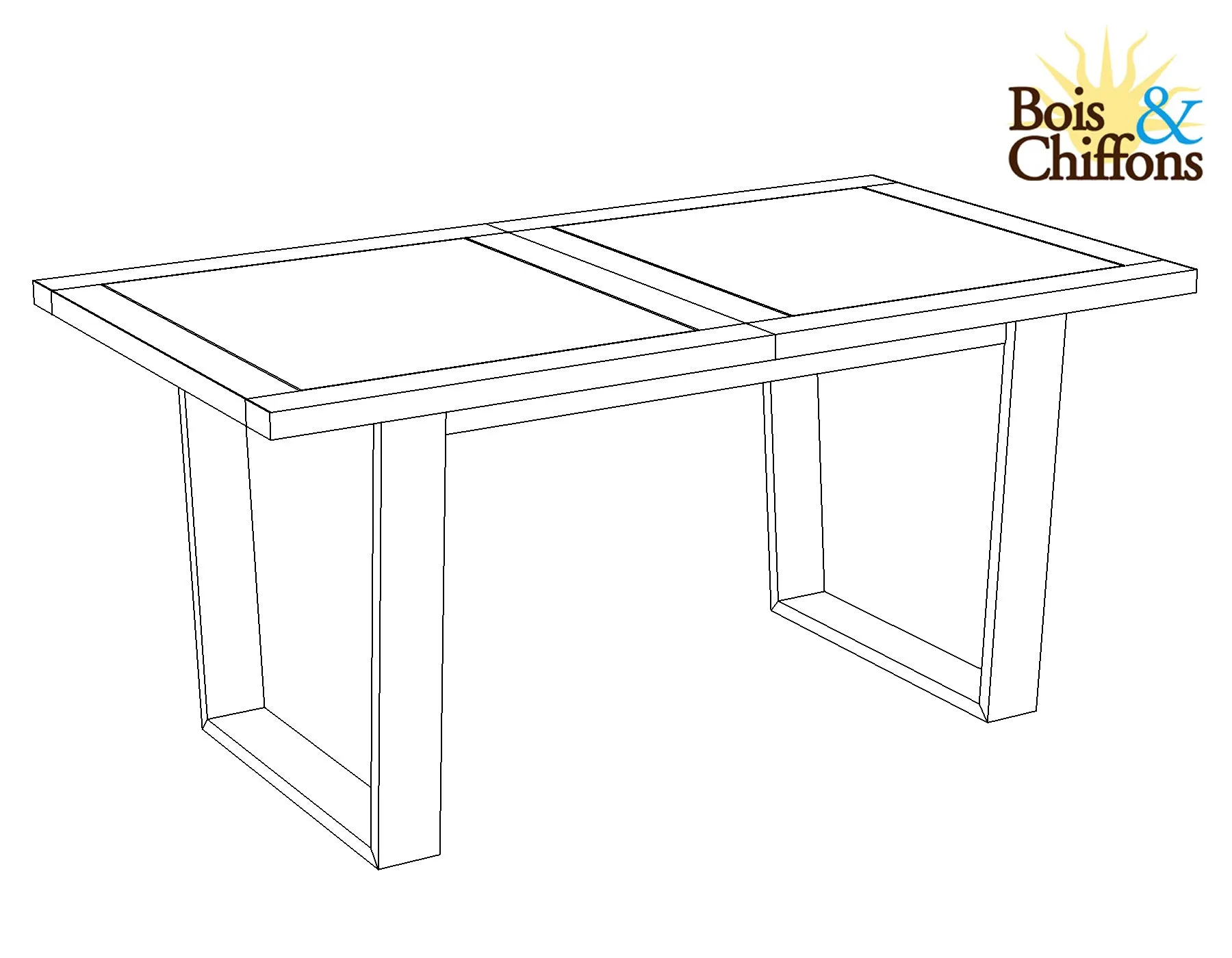 Table de repas extensible | Acacia Forest