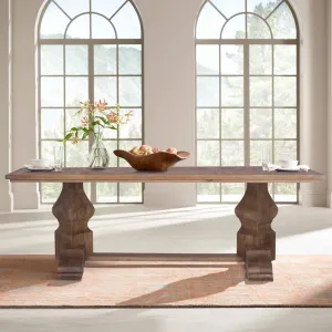 Table de salle  manger 213 cm | Manguier Kama