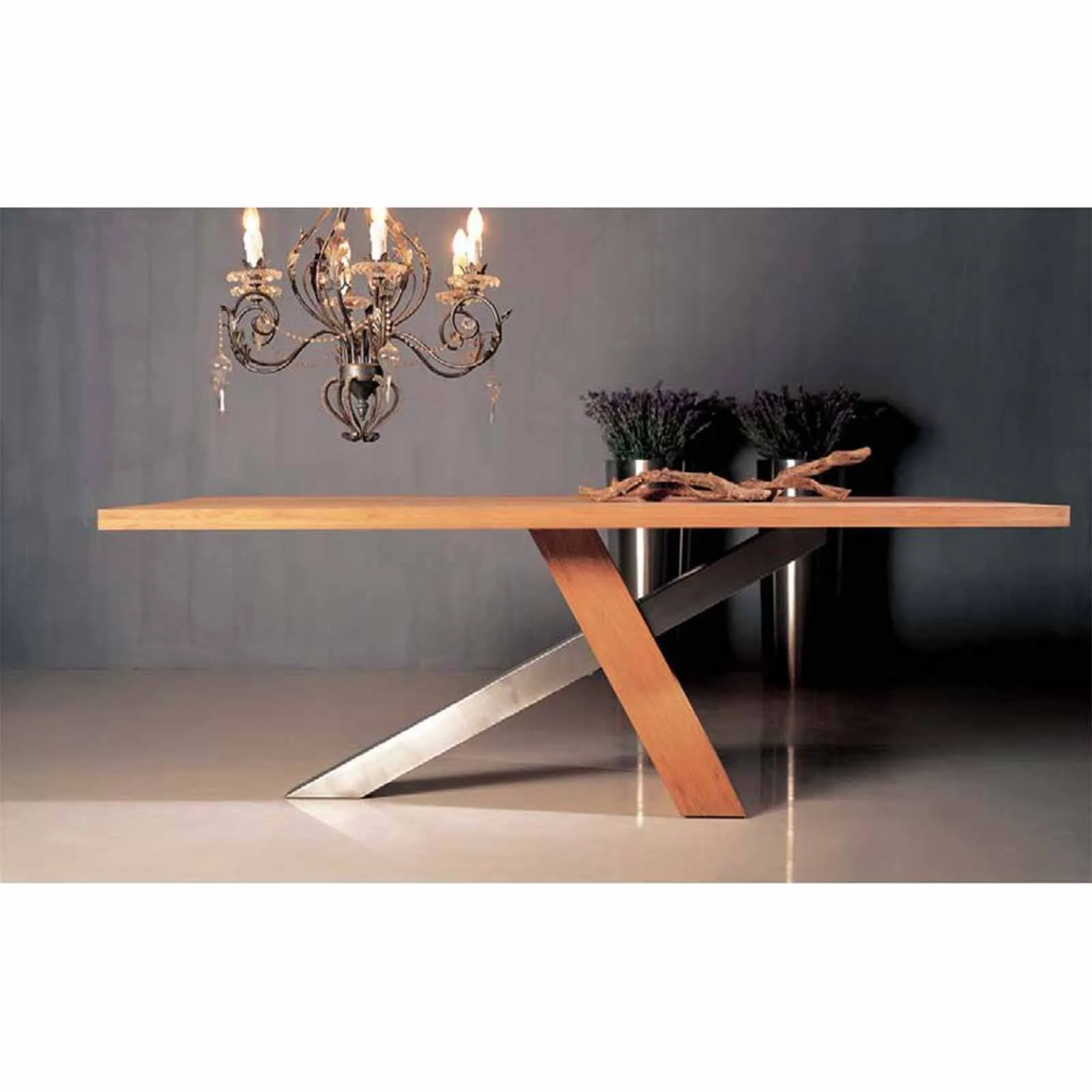 Table  manger 230x100cm | Acacia Stainless III