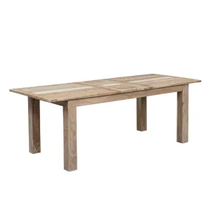 Table  manger plateau cannage 180 rallonge 40 | Acacia Tatoo II