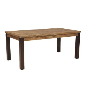 Table  manger rectangulaire - Rallonge centrale | Manguier Herods