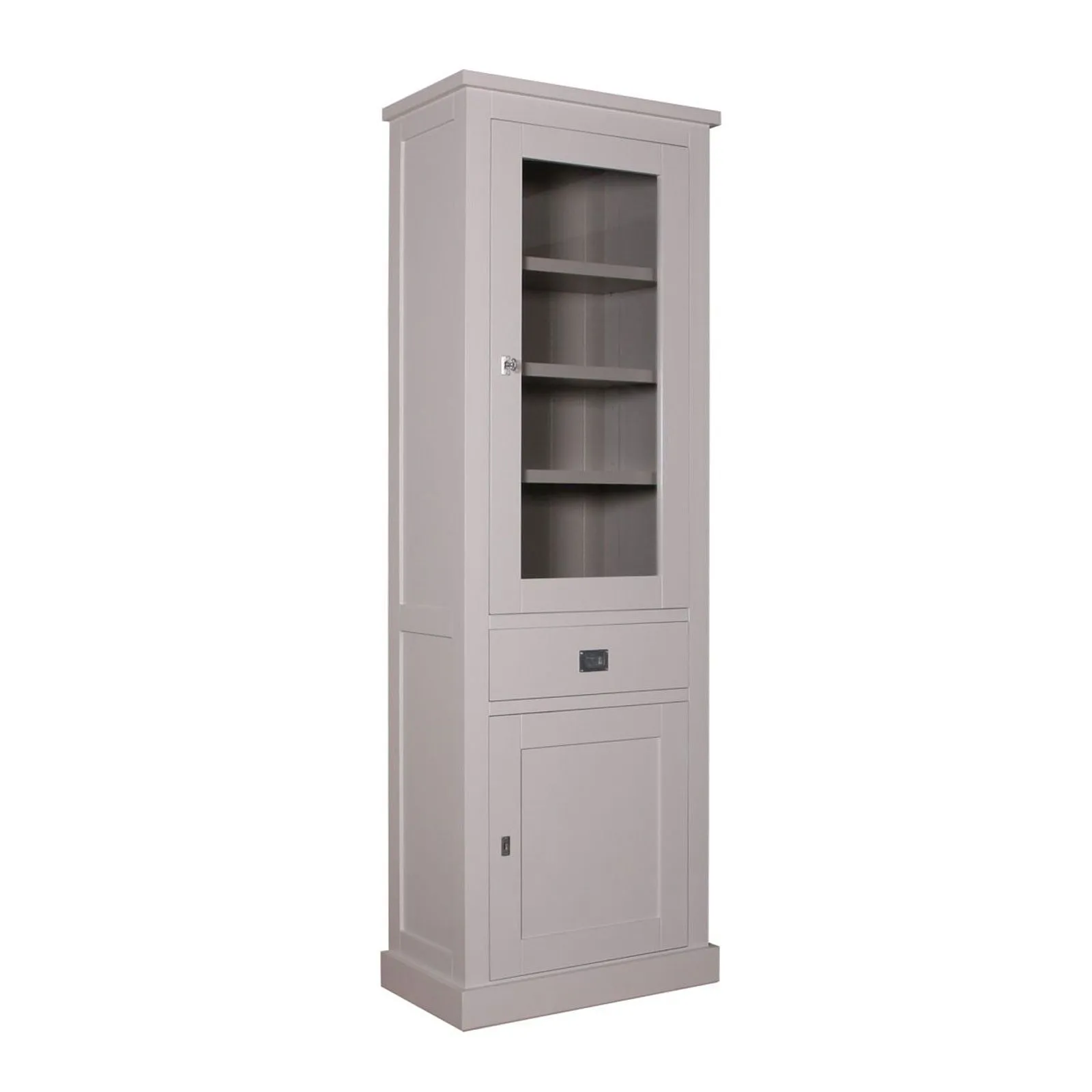 Vitrine 2x1 porte 1 tiroir - tourne  droite | Pin Chic