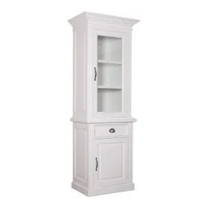 Vitrine 2x1 porte 1 tiroir - tourne  droite "Romance"