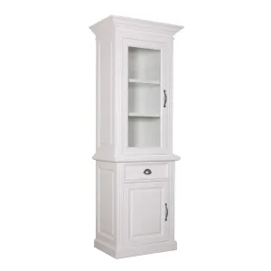 Vitrine 2x1 porte 1 tiroir - tourne  gauche "Romance"