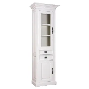 Vitrine 2x1 porte 2 tiroirs - tourne  gauche "Romance"