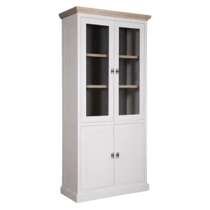 Vitrine  2x2 portes "Chne et Pin tradition"