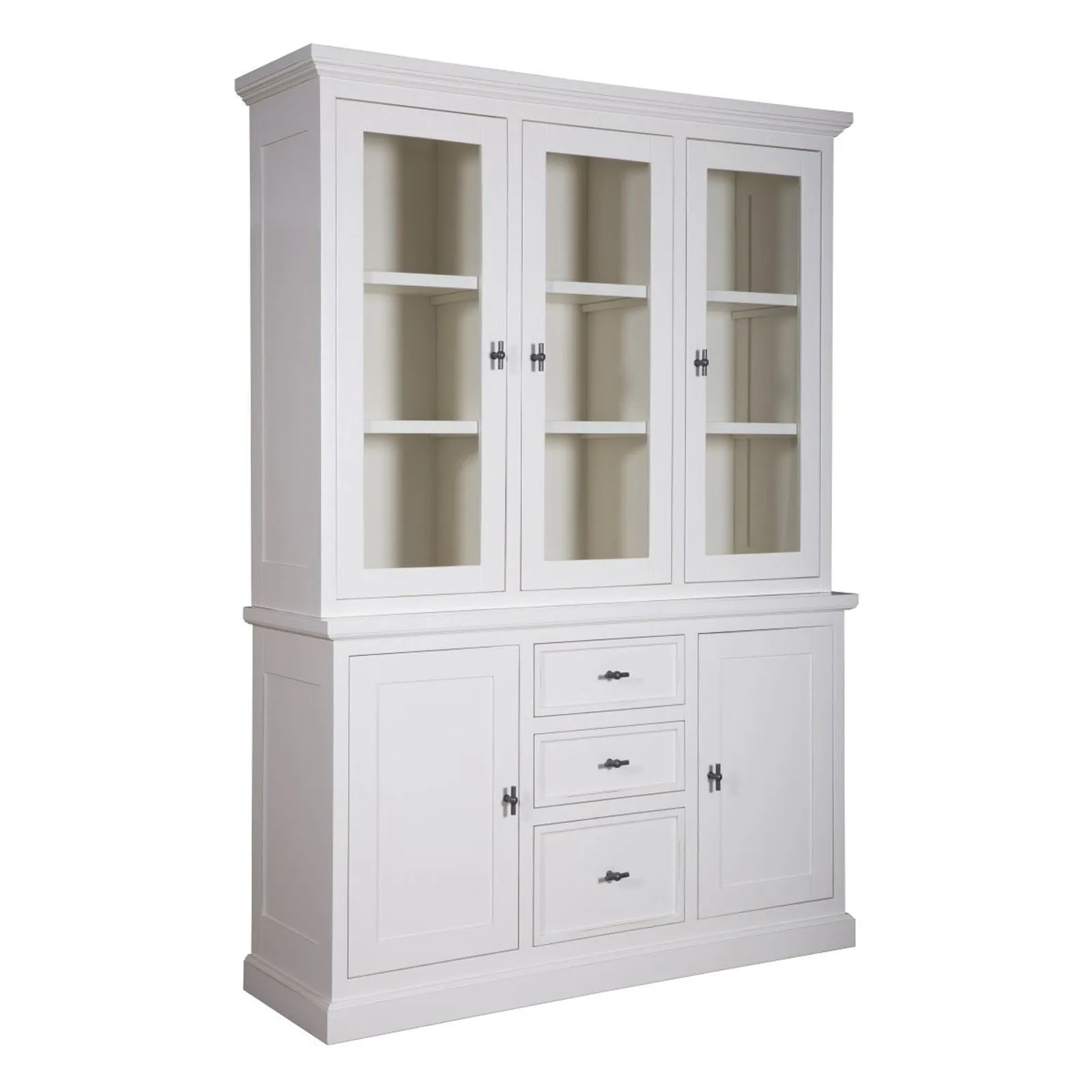 Vitrine  5 portes 3 tiroirs | Pin Tradition