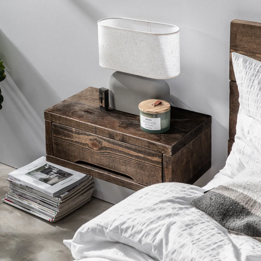 Wansbeck Floating Bedside Table Funky Chunky