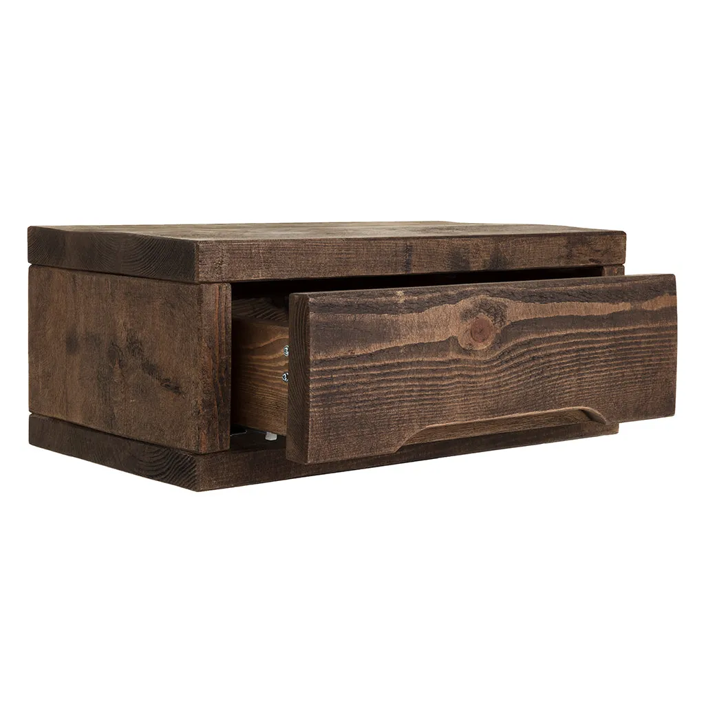 Wansbeck Floating Bedside Table Funky Chunky