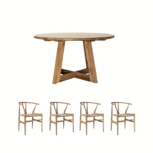 Wishbone Root x Senza | Dining Room Furniture Set Zoco Home