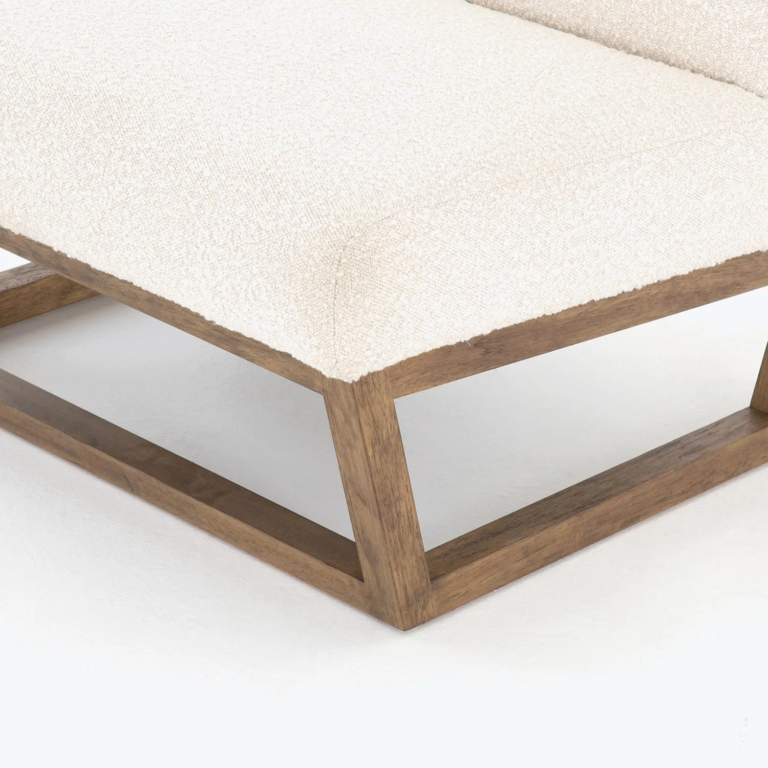 Wood Base Lounge Chair