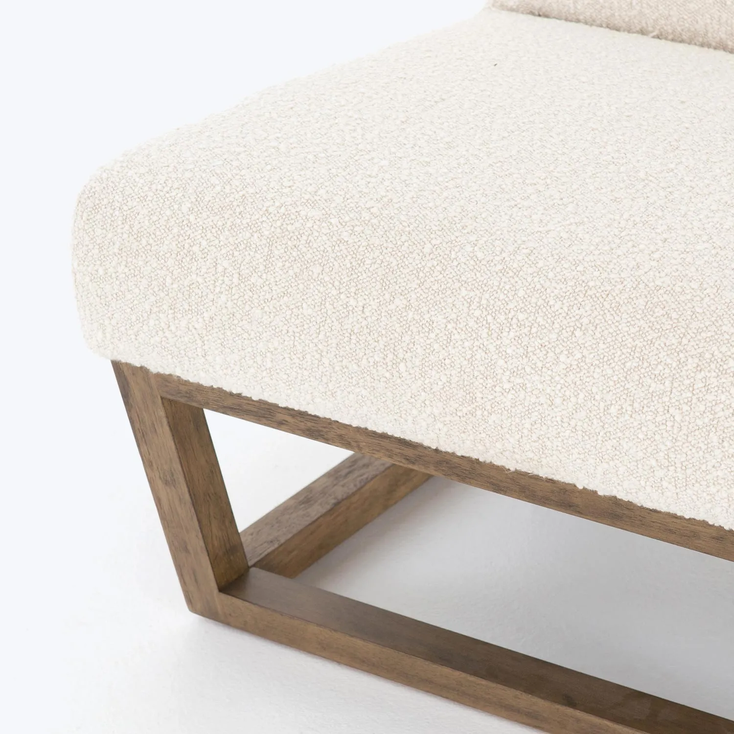 Wood Base Lounge Chair