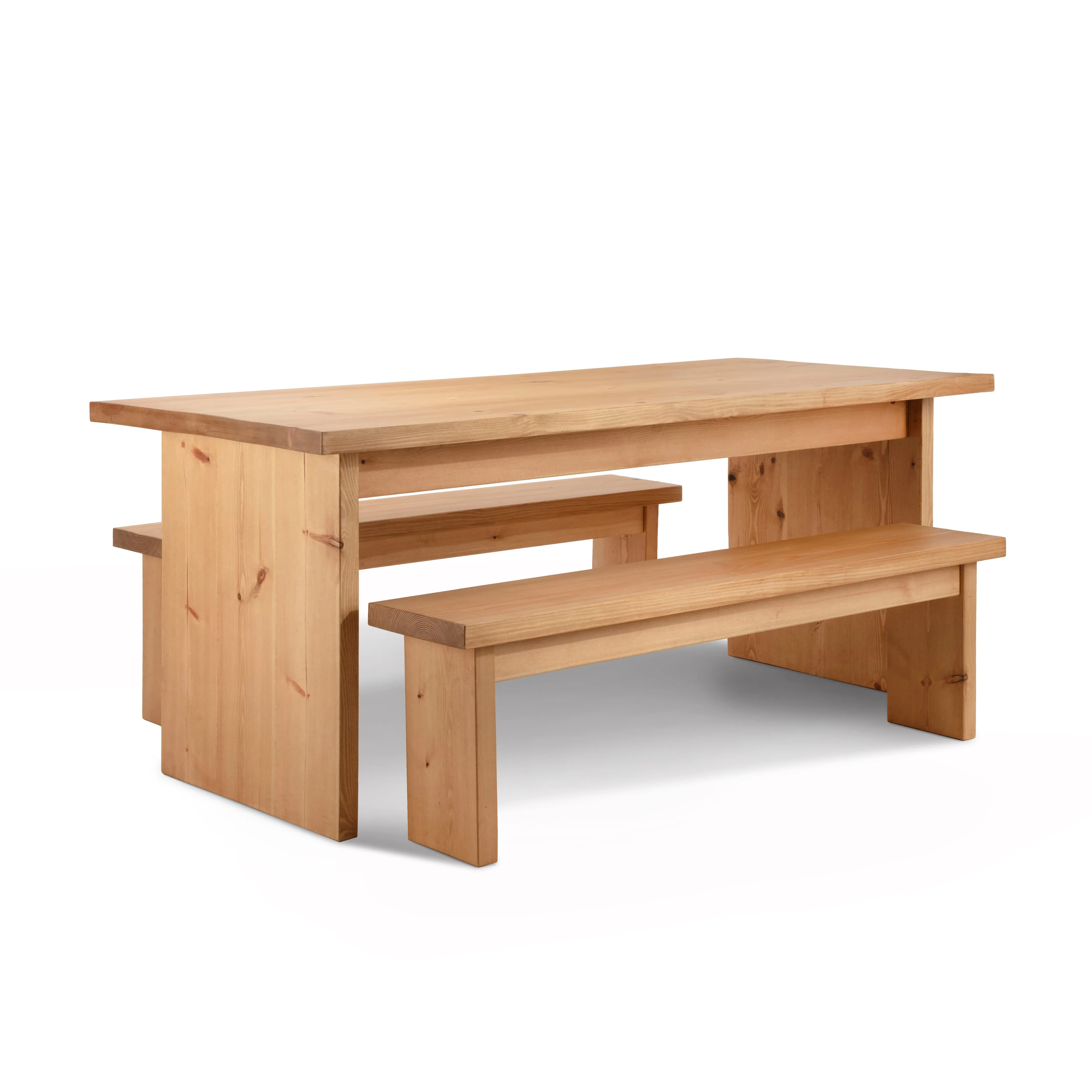 Wylam Dining Table And Benches Funky Chunky