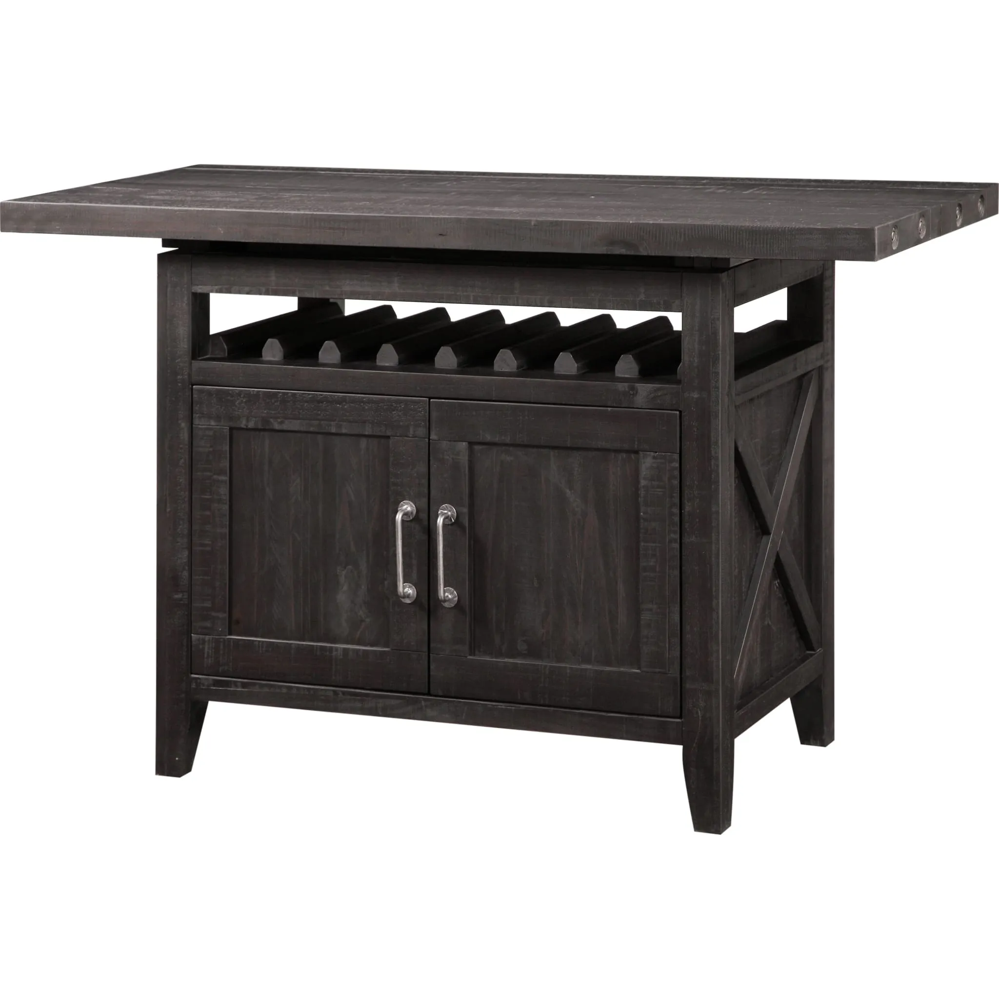 Yosemite Counter Height Rectangular Extension Table in Cafe Modus