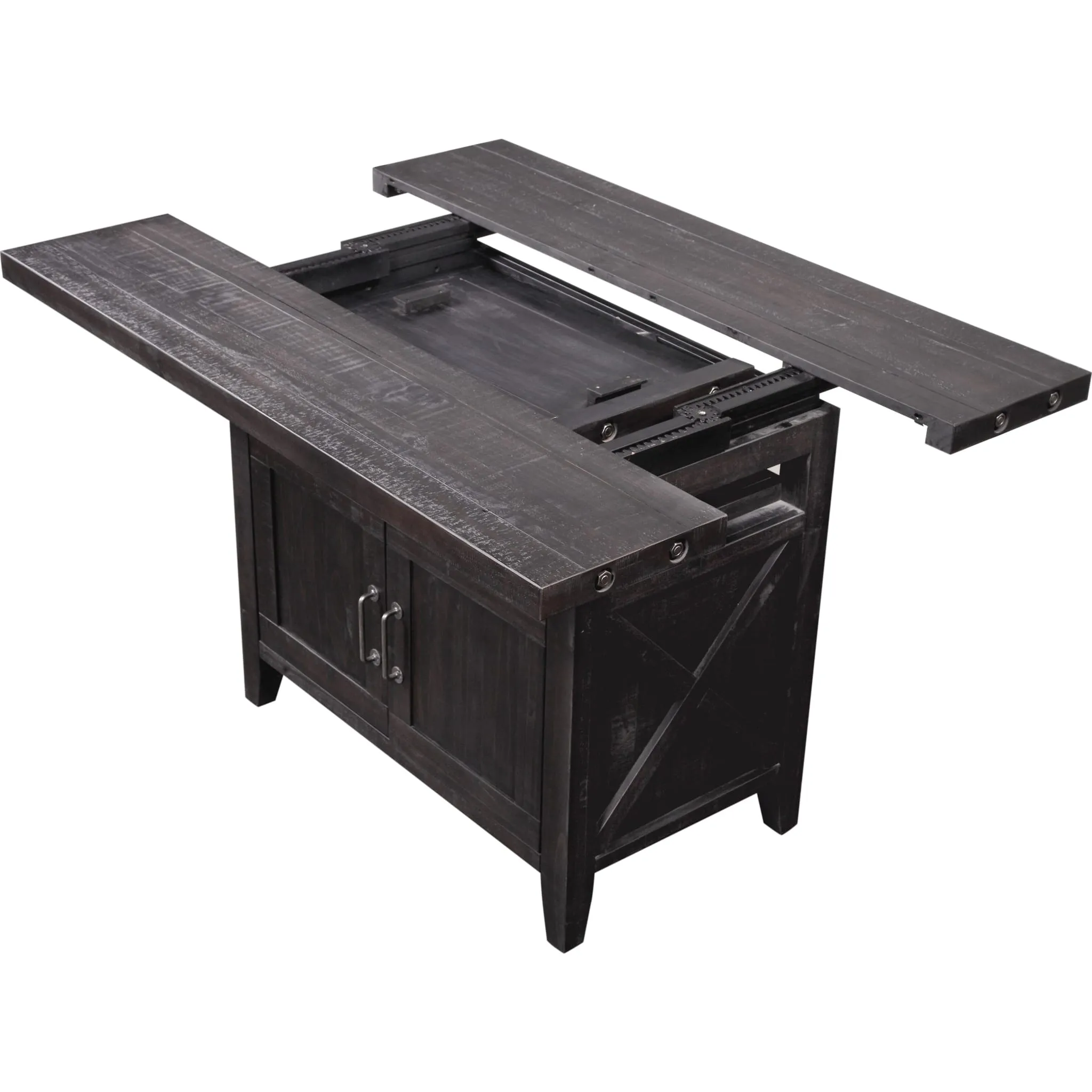 Yosemite Counter Height Rectangular Extension Table in Cafe Modus