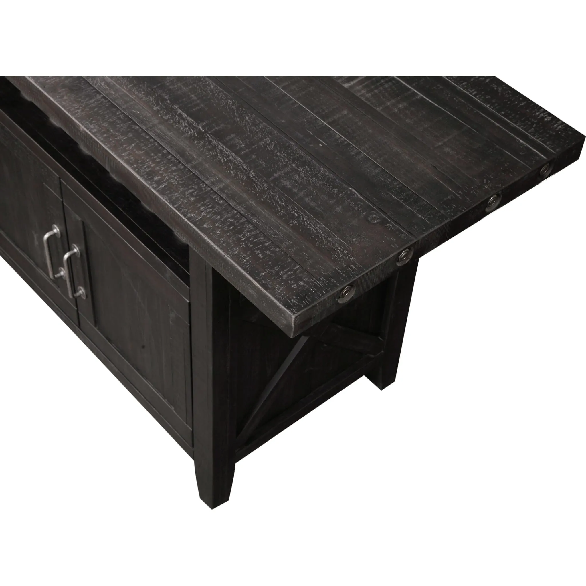 Yosemite Counter Height Rectangular Extension Table in Cafe Modus