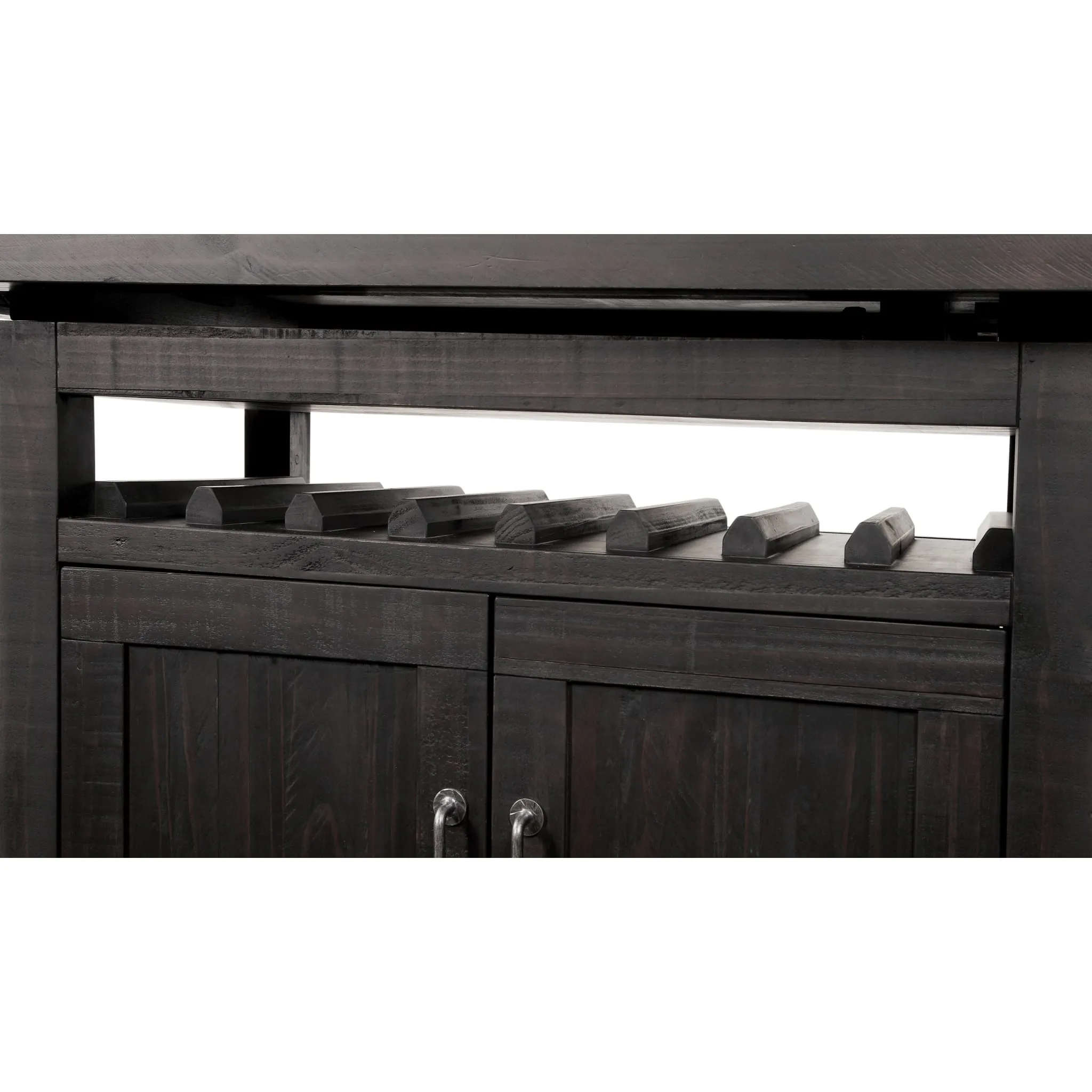 Yosemite Counter Height Rectangular Extension Table in Cafe Modus