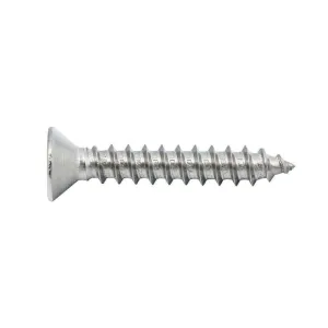 Zenith S/S Screw CSK 8G x 25mm (10pk)